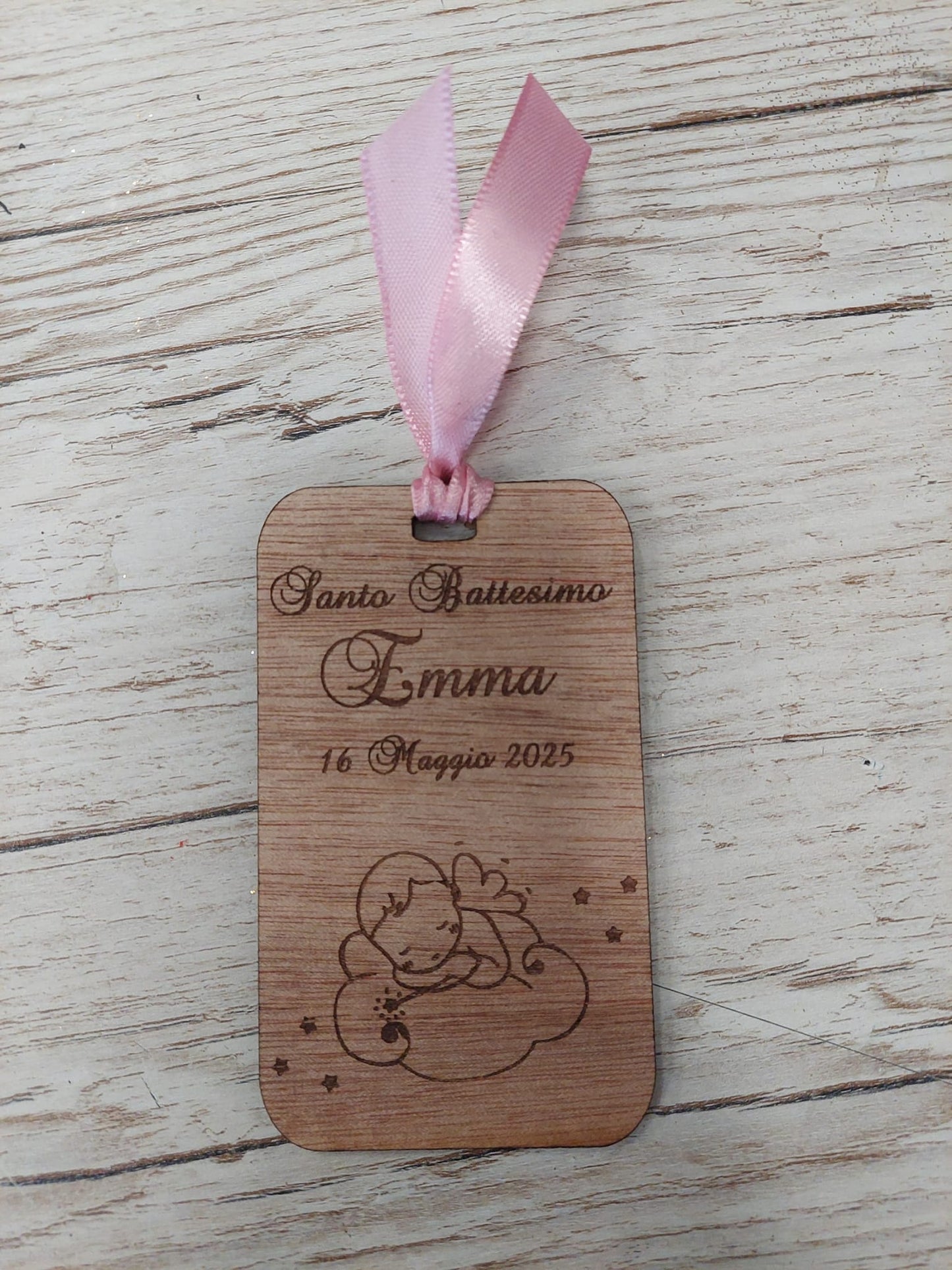 SEGNAPOSTO IN LEGNO (SCRIVI DOPO L'ORDINE al 3382557002)